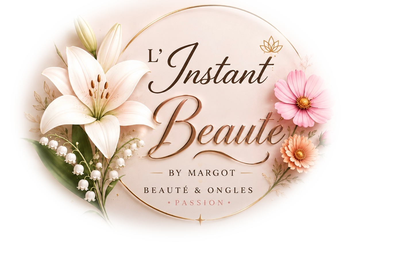 Logo L'Instant Beauté by Margot